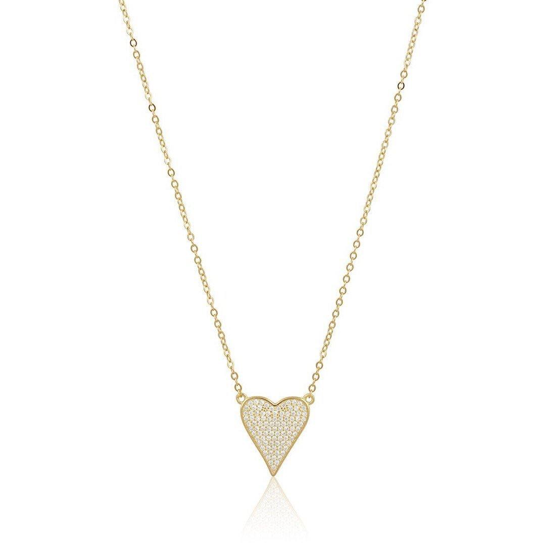 Audrey’s Timeless Heart Pendant Necklace - Yourstylesite