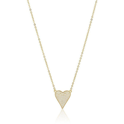 Audrey’s Timeless Heart Pendant Necklace - Yourstylesite