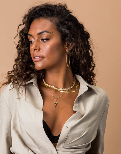 Chelsea Luxe Beaded Hoops – Effortless Elegance Redefined - Yourstylesite