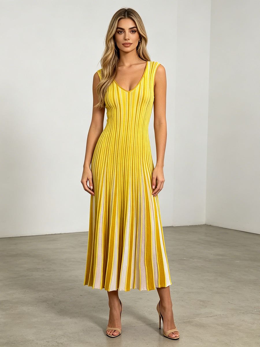 Chic Commuter Long Dress for Elegant Everyday Style - Yourstylesite