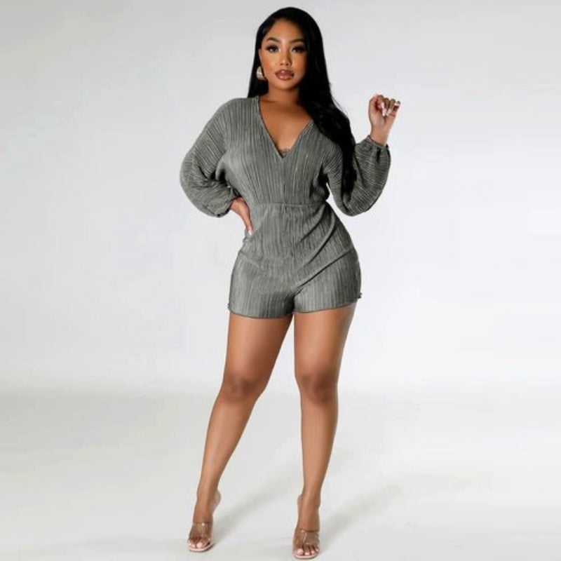 Chic Spring Jumpsuit for Women – Long Sleeve One - Piece Outfit - Yourstylesite