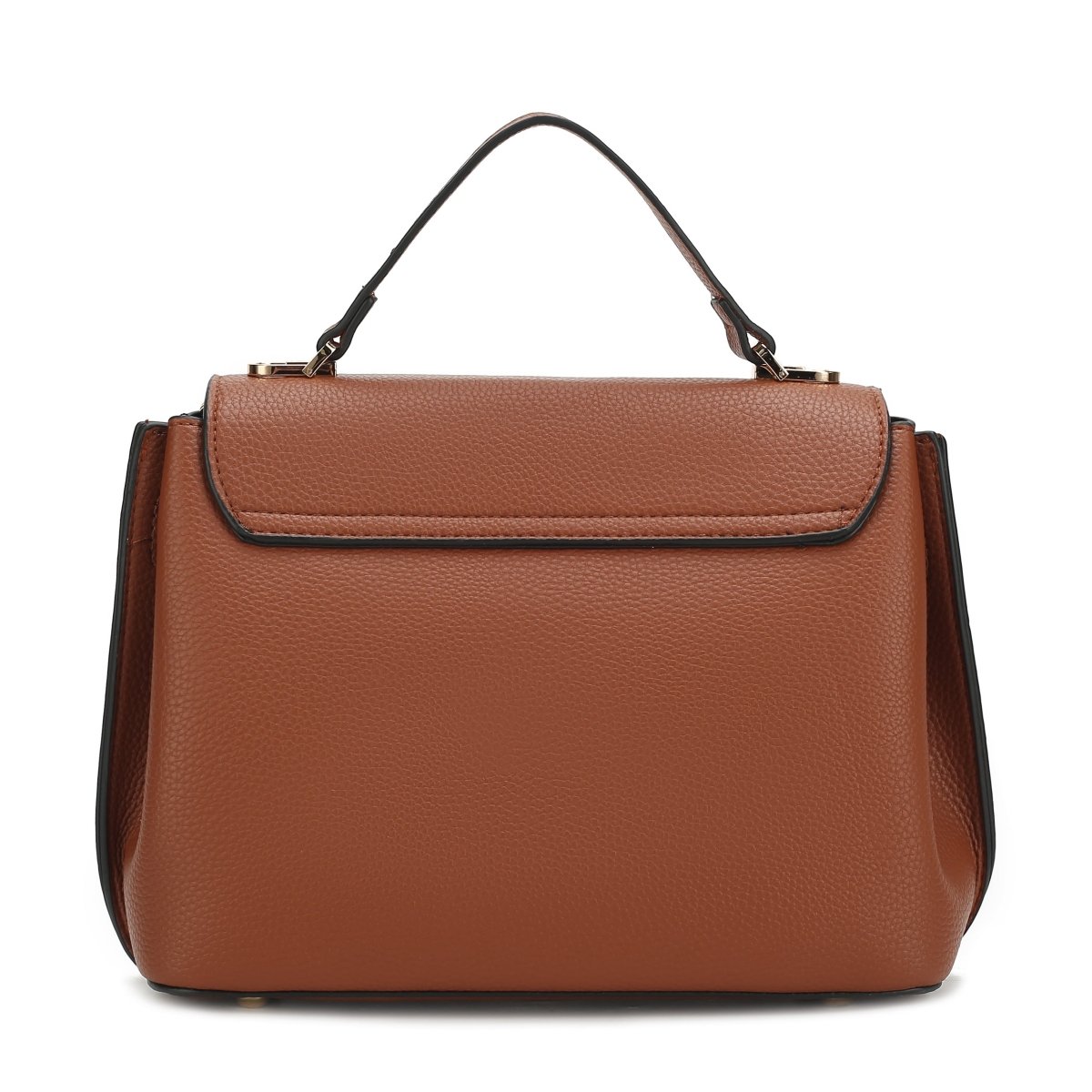 Chic Vegan Leather Satchel &amp; Matching Wristlet – Stylish &amp; Versatile - Yourstylesite