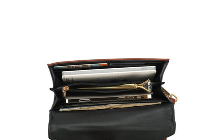 Chic Vegan Leather Satchel &amp; Matching Wristlet – Stylish &amp; Versatile - Yourstylesite