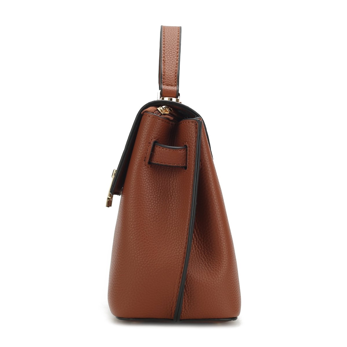 Chic Vegan Leather Satchel &amp; Matching Wristlet – Stylish &amp; Versatile - Yourstylesite