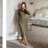 Classic Long - Sleeve Fashion Dress - Yourstylesite