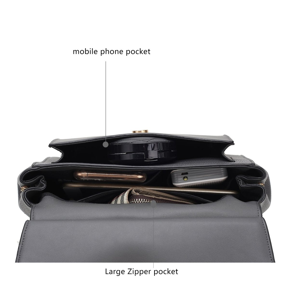 Convertible Vegan Leather Backpack Purse for Women - Yourstylesite