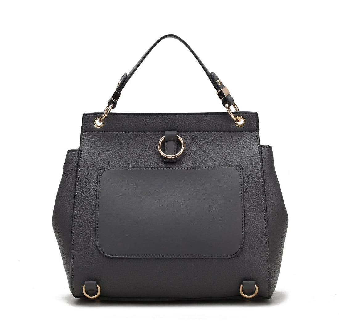Convertible Vegan Leather Backpack Purse for Women - Yourstylesite