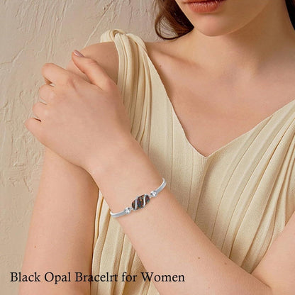 Green Malachite &amp; Sterling Silver Bangle for Elegant Women - Yourstylesite