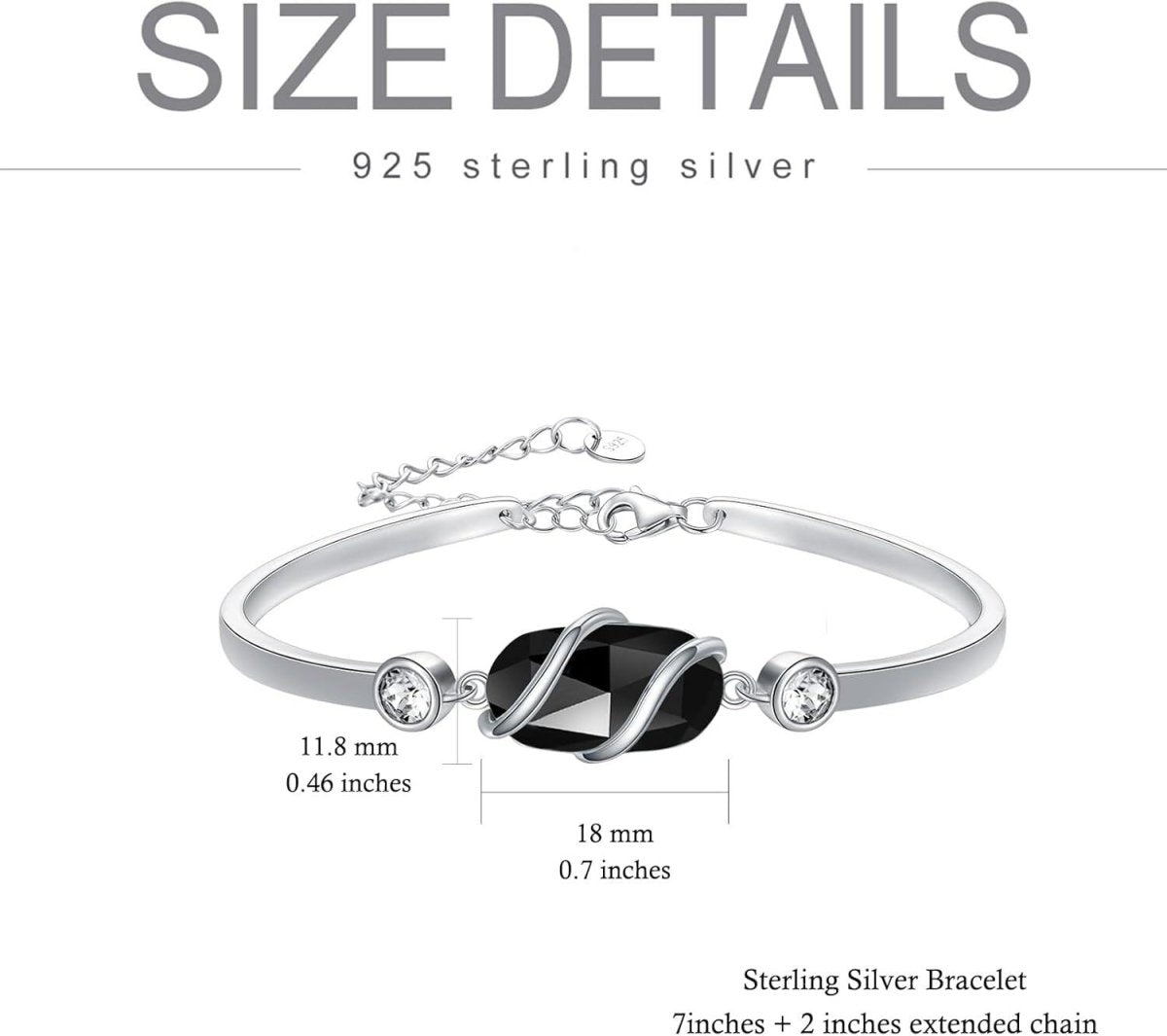 Green Malachite &amp; Sterling Silver Bangle for Elegant Women - Yourstylesite