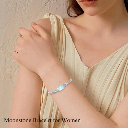 Green Malachite &amp; Sterling Silver Bangle for Elegant Women - Yourstylesite