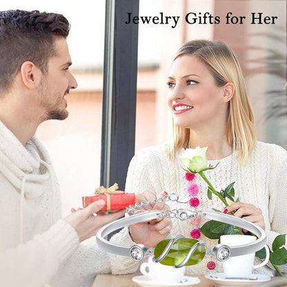 Green Malachite &amp; Sterling Silver Bangle for Elegant Women - Yourstylesite