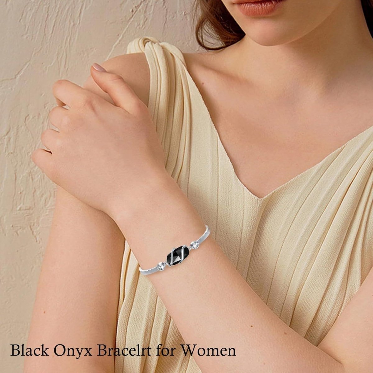 Green Malachite &amp; Sterling Silver Bangle for Elegant Women - Yourstylesite