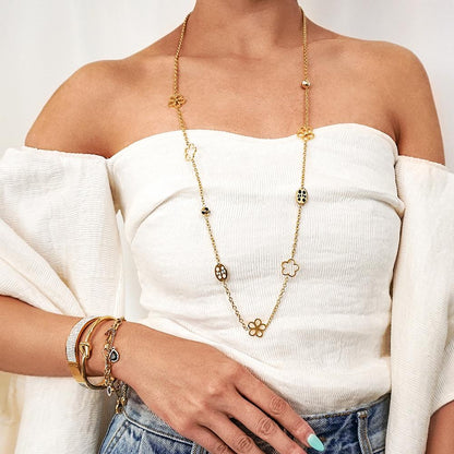 Lucky Clover Charm Necklace - Yourstylesite