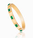 Lustrous Emerald Elegance Band - Yourstylesite
