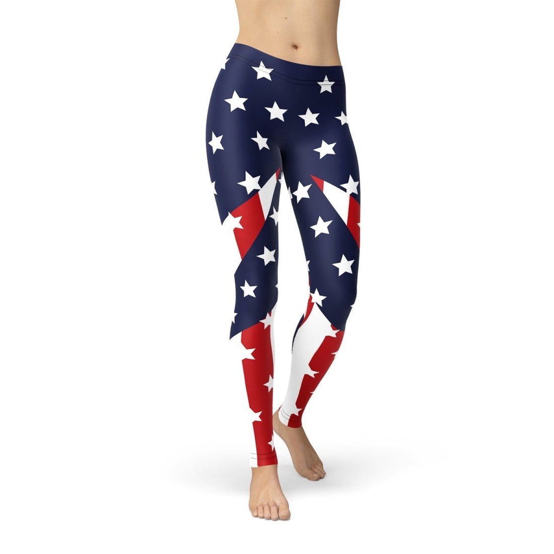 Patriotic USA Flag Leggings - Yourstylesite