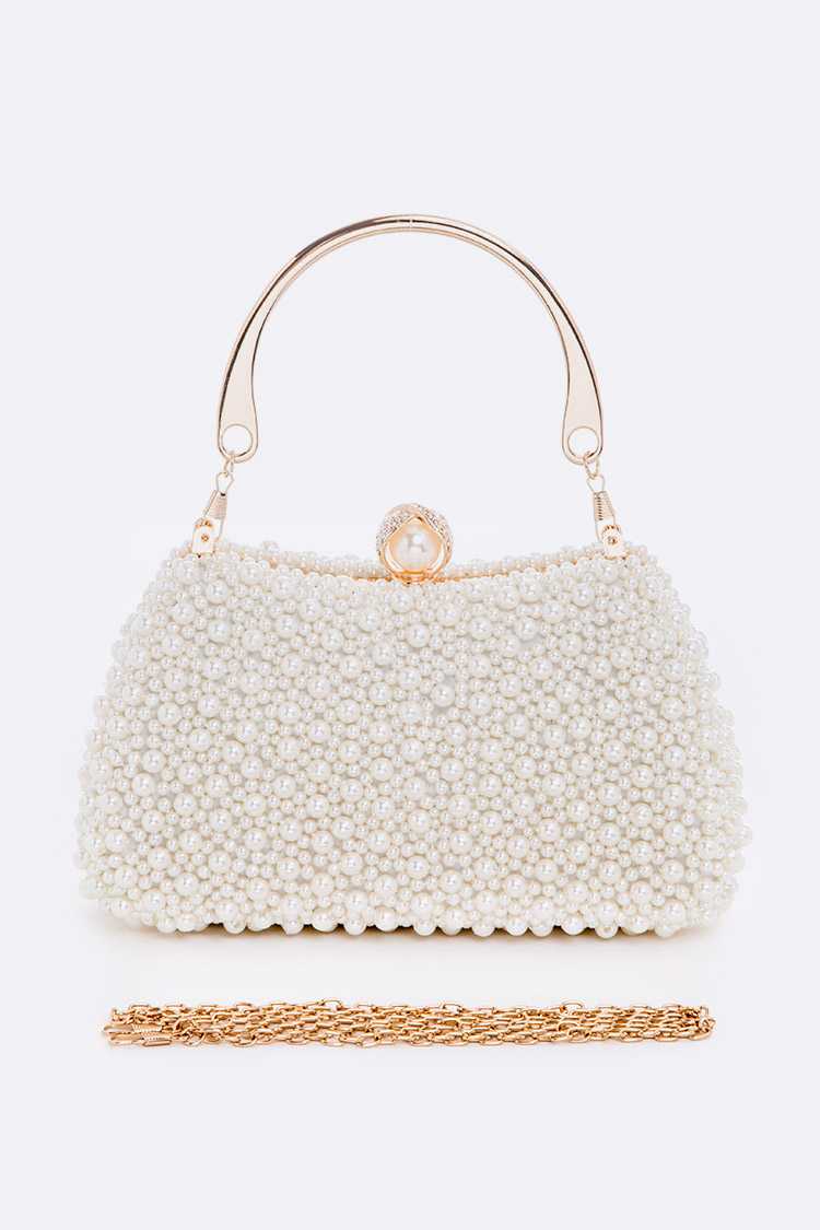 Pearl Bella Luxe Handbag – Timeless Elegance Redefined - Yourstylesite