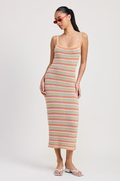 Romantic Crochet Elegance Midi - Yourstylesite