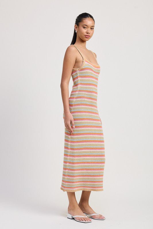 Romantic Crochet Elegance Midi - Yourstylesite