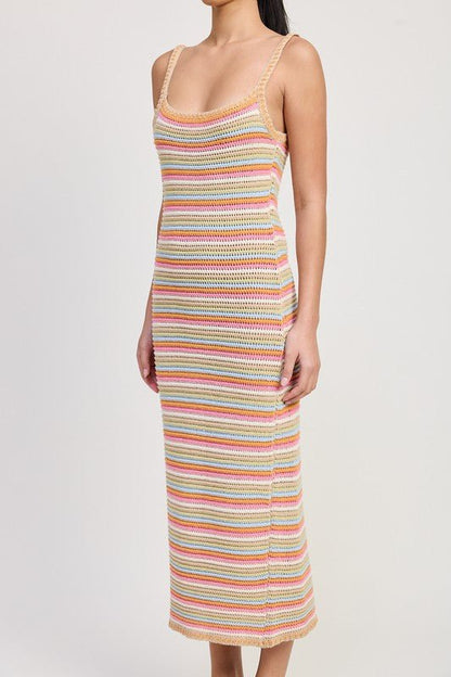 Romantic Crochet Elegance Midi - Yourstylesite