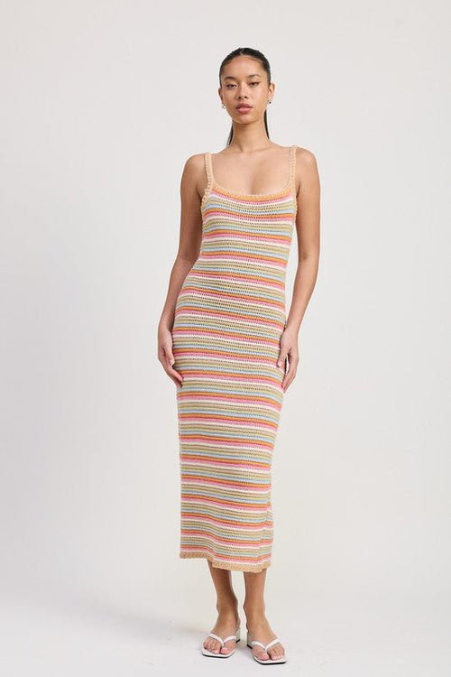 Romantic Crochet Elegance Midi - Yourstylesite
