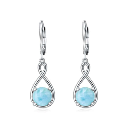 925 sterling silver zircon drop earrings elegant design