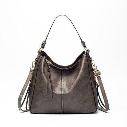 Stylish Vegan Leather Hobo Bag for Women - Yourstylesite