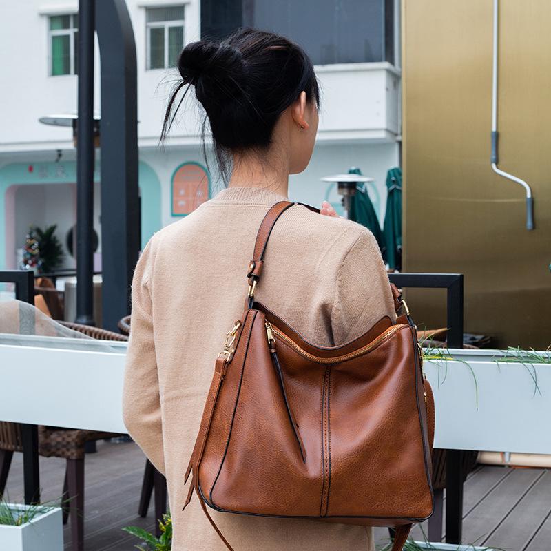Stylish Vegan Leather Hobo Bag for Women - Yourstylesite