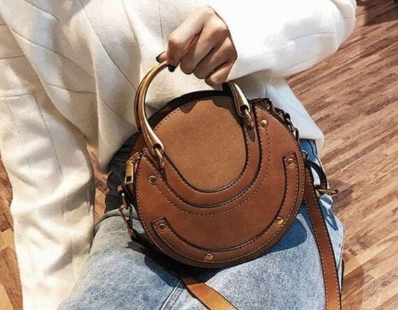 Timeless Chic Round Crossbody Bag - Yourstylesite