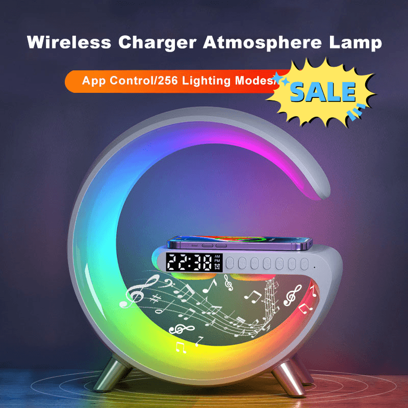 Multifunctional Wireless Charging Atmosphere Light - Personalize Your Sleep and Wake-up Routine  - YOURSTYLESITE