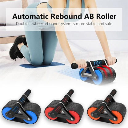 Double Wheel Abdominal Exerciser - YOURSTYLESITE