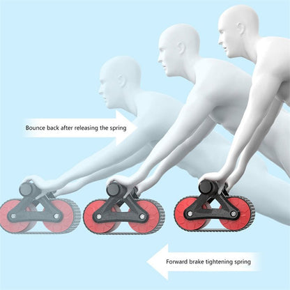 Double Wheel Abdominal Exerciser - YOURSTYLESITE