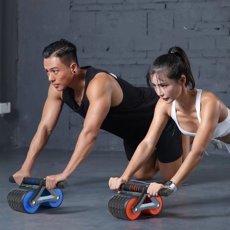 Double Wheel Abdominal Exerciser - YOURSTYLESITE