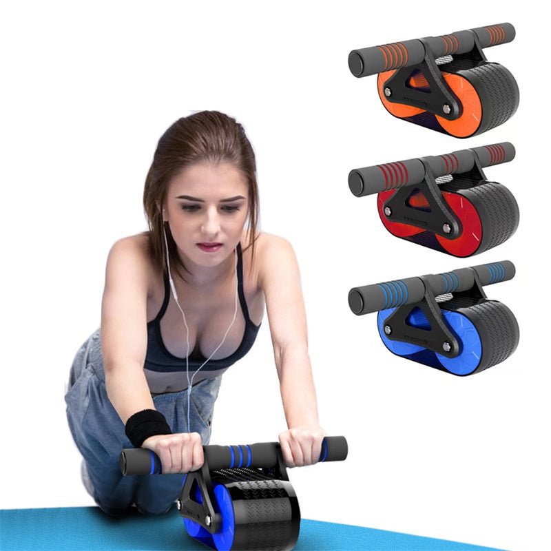 Double Wheel Abdominal Exerciser - YOURSTYLESITE