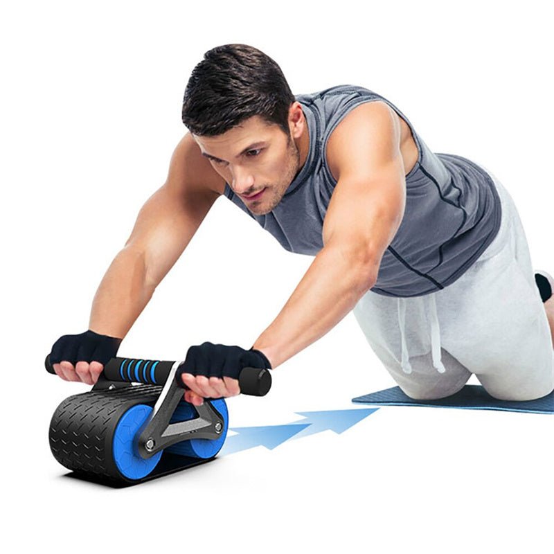 Double Wheel Abdominal Exerciser - YOURSTYLESITE