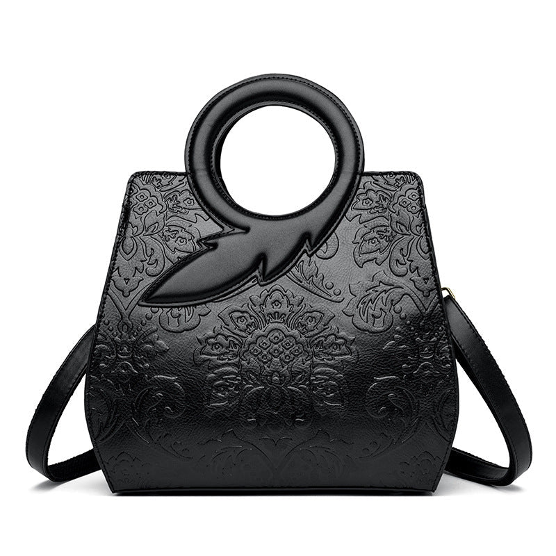 Fashionable Leather Ladies Handbag - Large Capacity, Multiple Colors - Yourstylesite