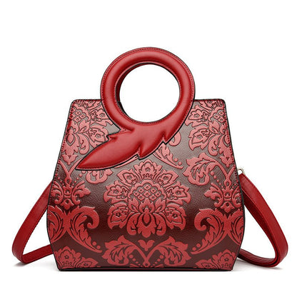 Fashionable Leather Ladies Handbag - Large Capacity, Multiple Colors - Yourstylesite
