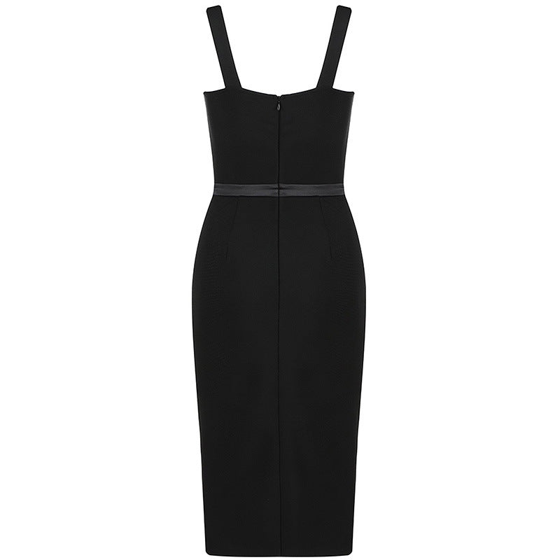 New Summer Women Elegant Black Sexy Dress - YOURSTYLESITE