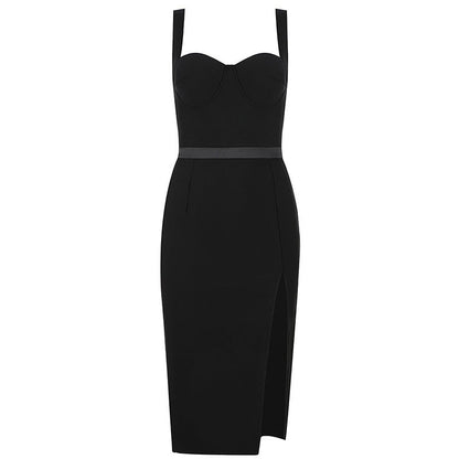 New Summer Women Elegant Black Sexy Dress - YOURSTYLESITE