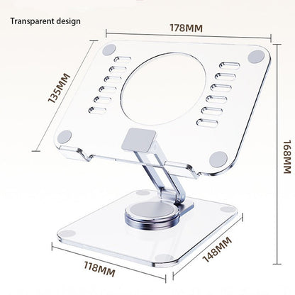 Portable Tablet Stand With 360-Degree Rotation and folding Design - YOURSTYLESITE