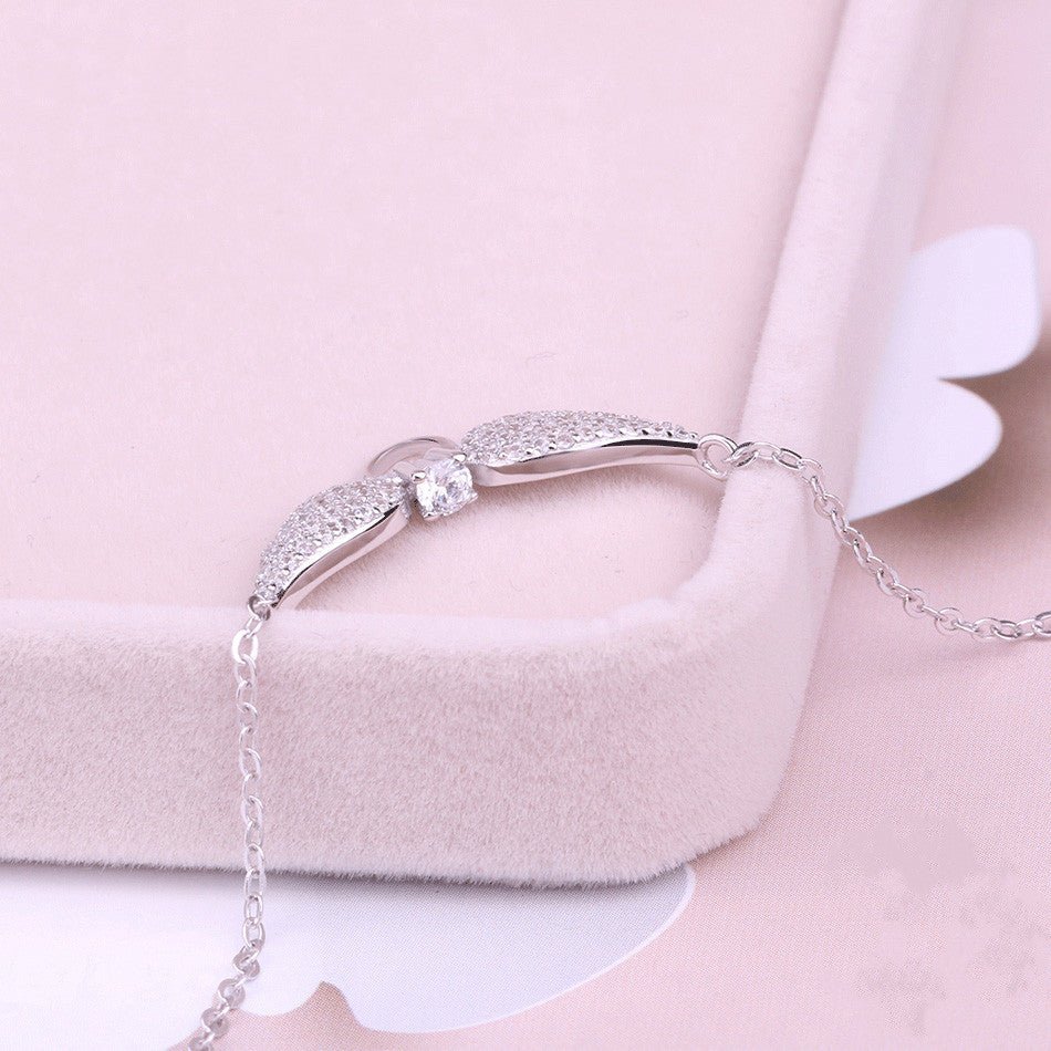 S925 sterling silver full diamond ring necklace - YOURSTYLESITE