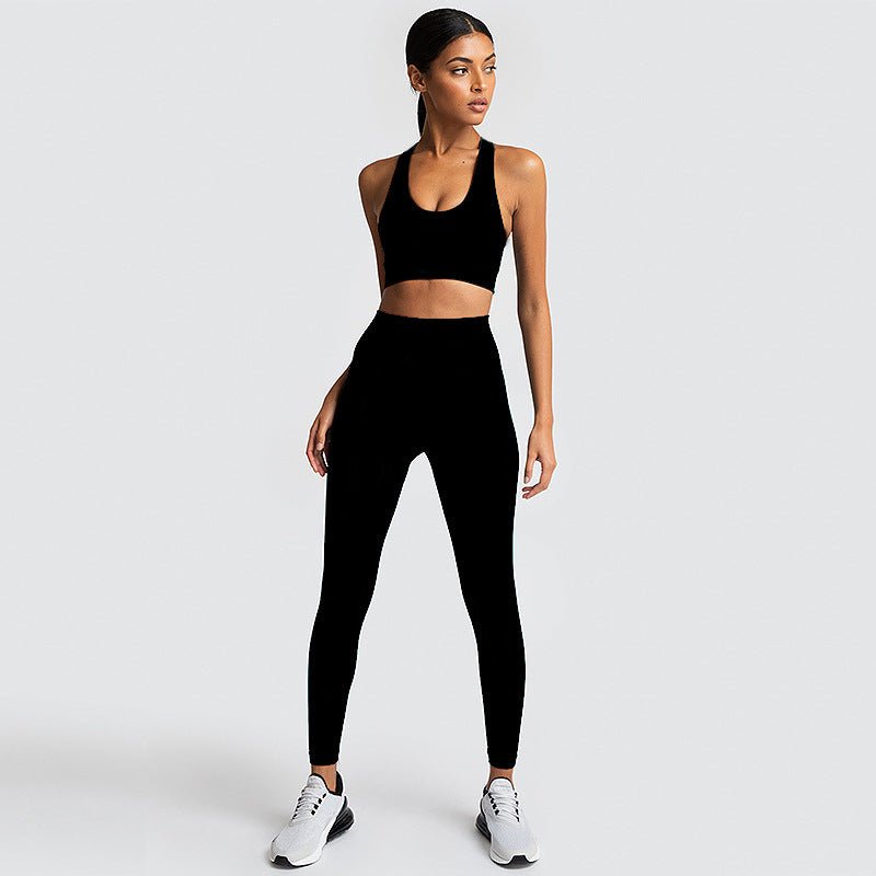 Seamless Gym Set Nylon Woman Sportswear - YOURSTYLESITE