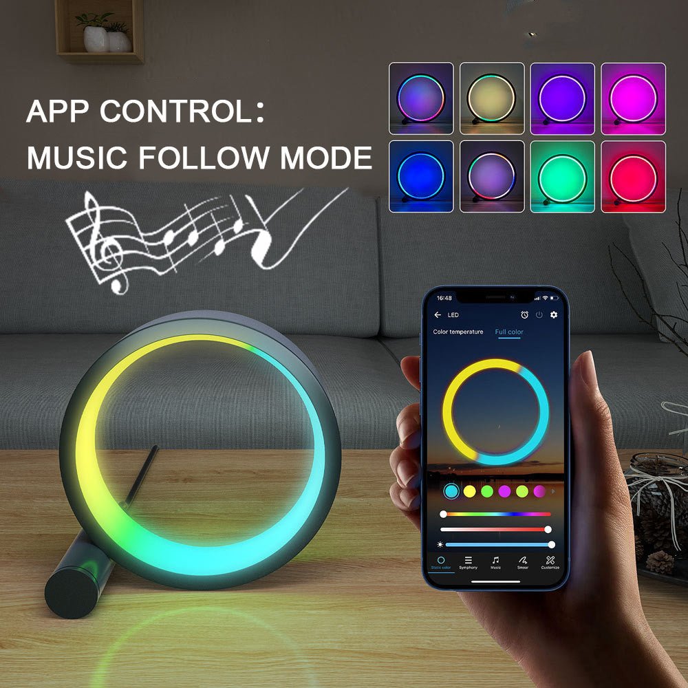 Smart LED Night Light Led Music Rhythm Induction Colorful Atmosphere Light Room Decoration - YOURSTYLESITE