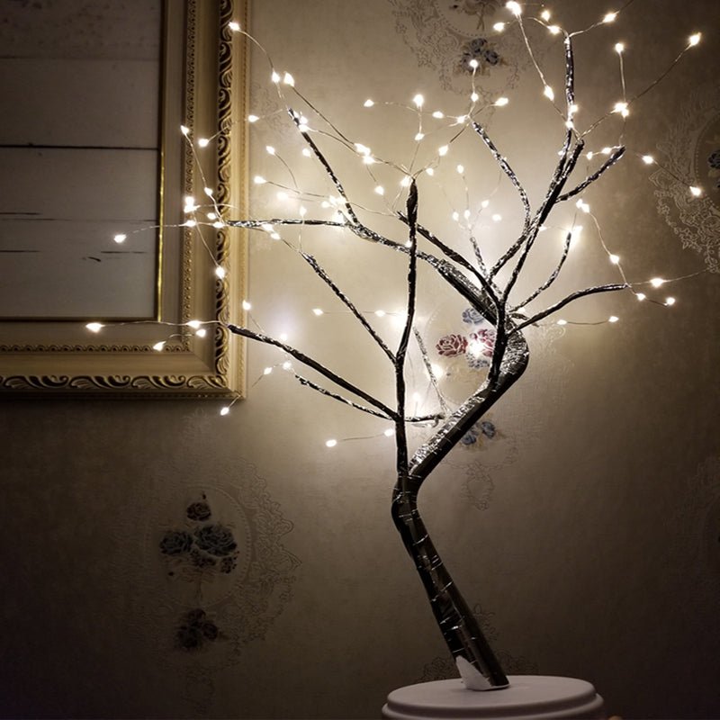 Tree Light Touch Switch Pearl Star Night Light - YOURSTYLESITE