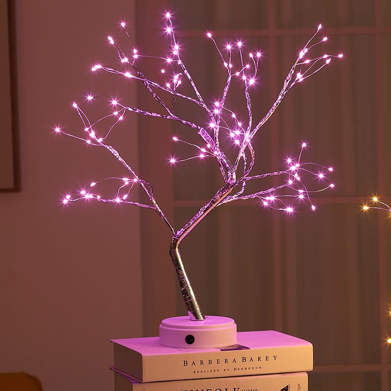 Tree Light Touch Switch Pearl Star Night Light - YOURSTYLESITE