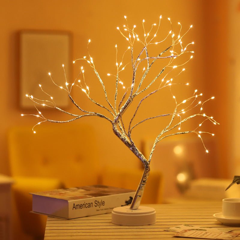 Tree Light Touch Switch Pearl Star Night Light - YOURSTYLESITE