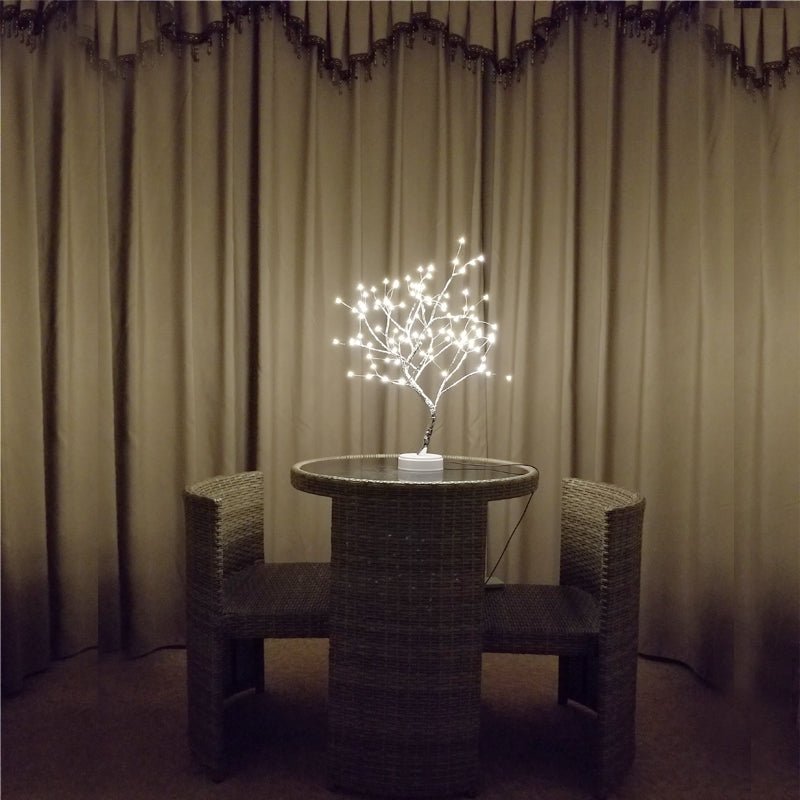 Tree Light Touch Switch Pearl Star Night Light - YOURSTYLESITE