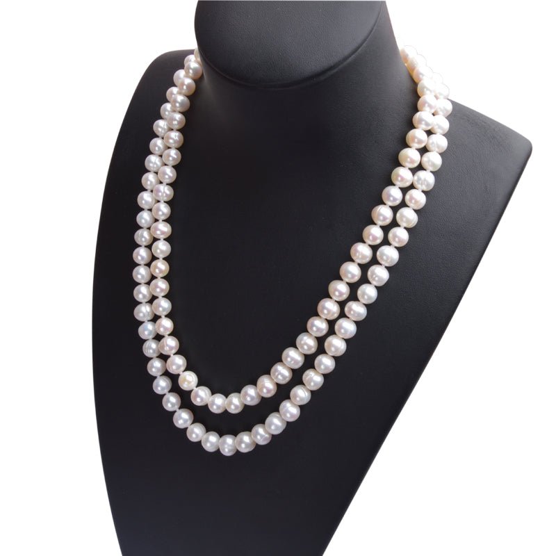 White Pearl Necklace: Timeless Elegance for Your Romantic Style - Yourstylesite