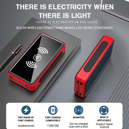 Wireless Solar Power Charging Bank - YOURSTYLESITE